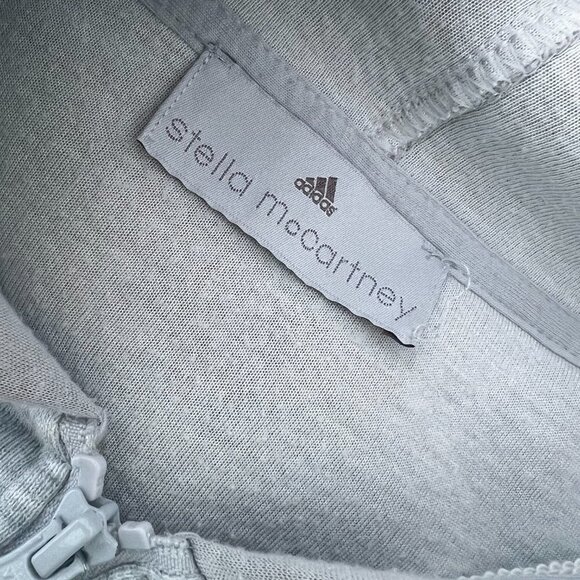 Adidas by Stella McCartney gray hoodie size S - Picture 3 of 5